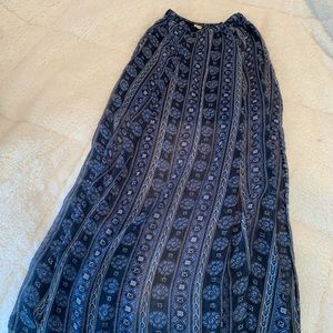 Hollister maxi shift skirt